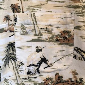 Field & Stream XXL Island Fisherman Hawaiian Shirt